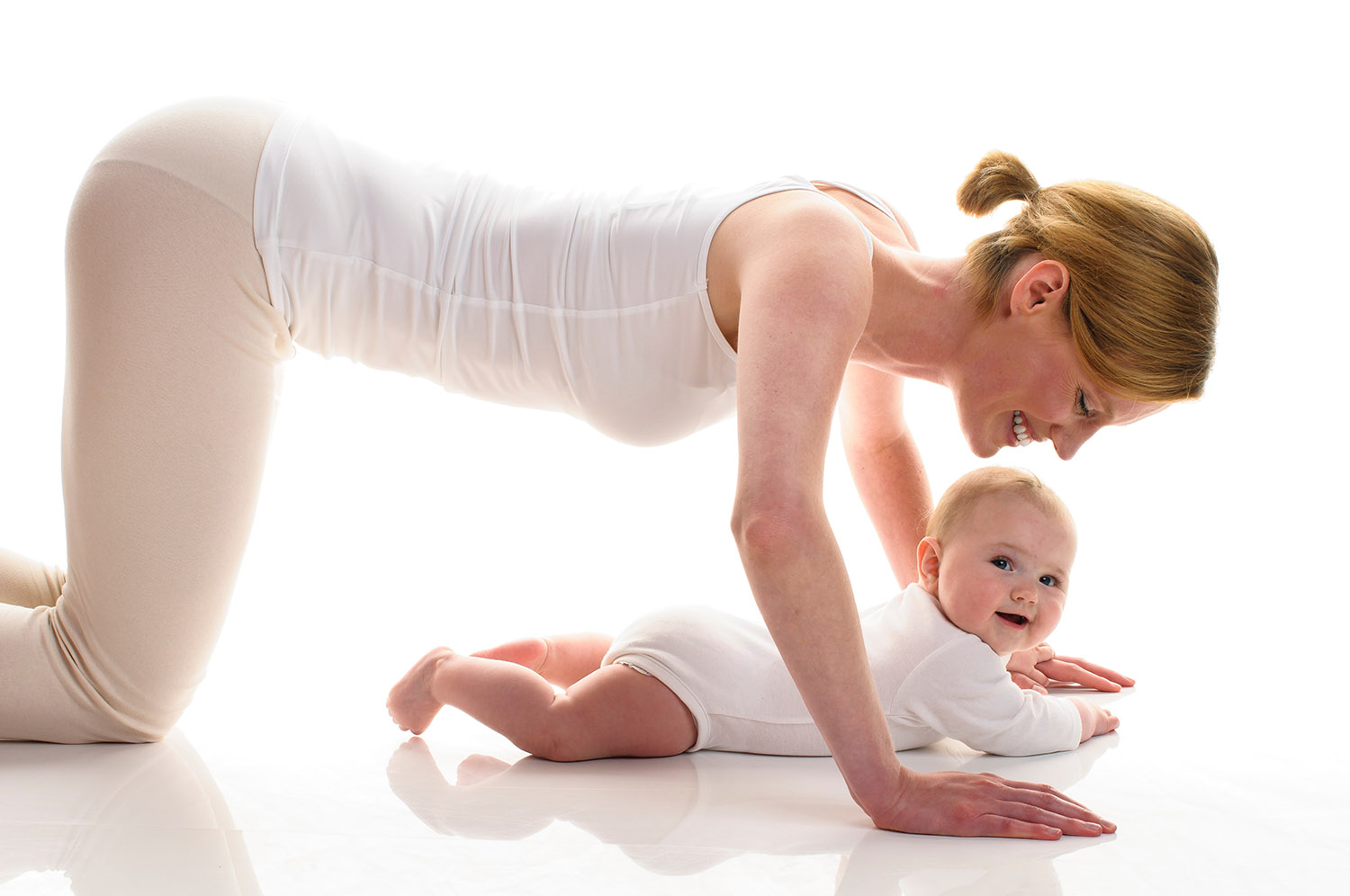 Rückbildung mit Baby